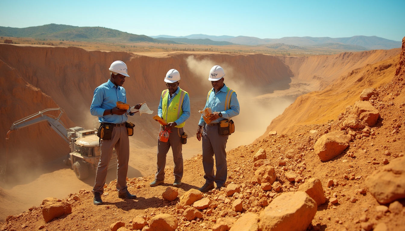 Miners discussing Allied Gold Sadiola partnership.