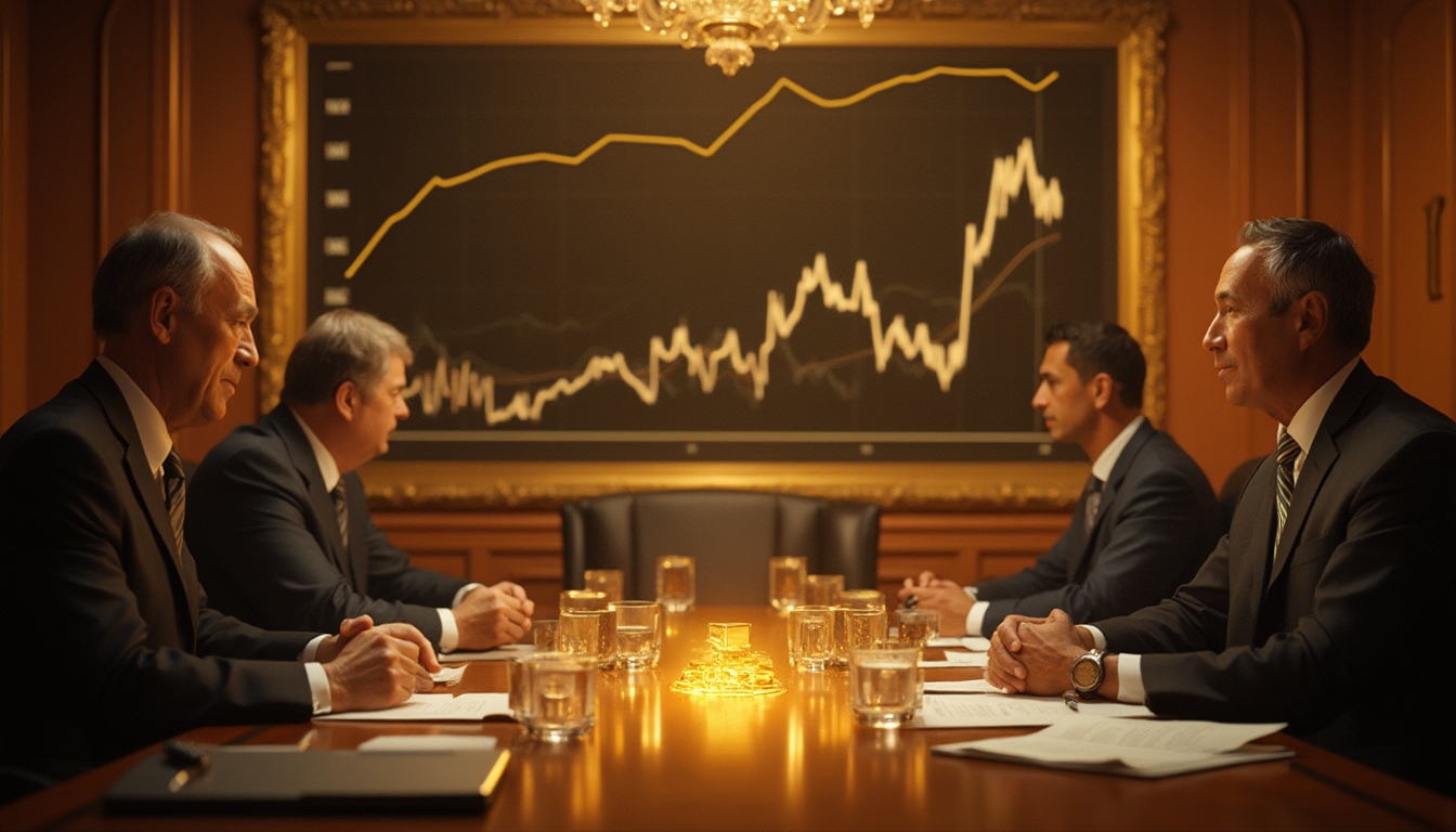 Executives discuss higher gold price impact.