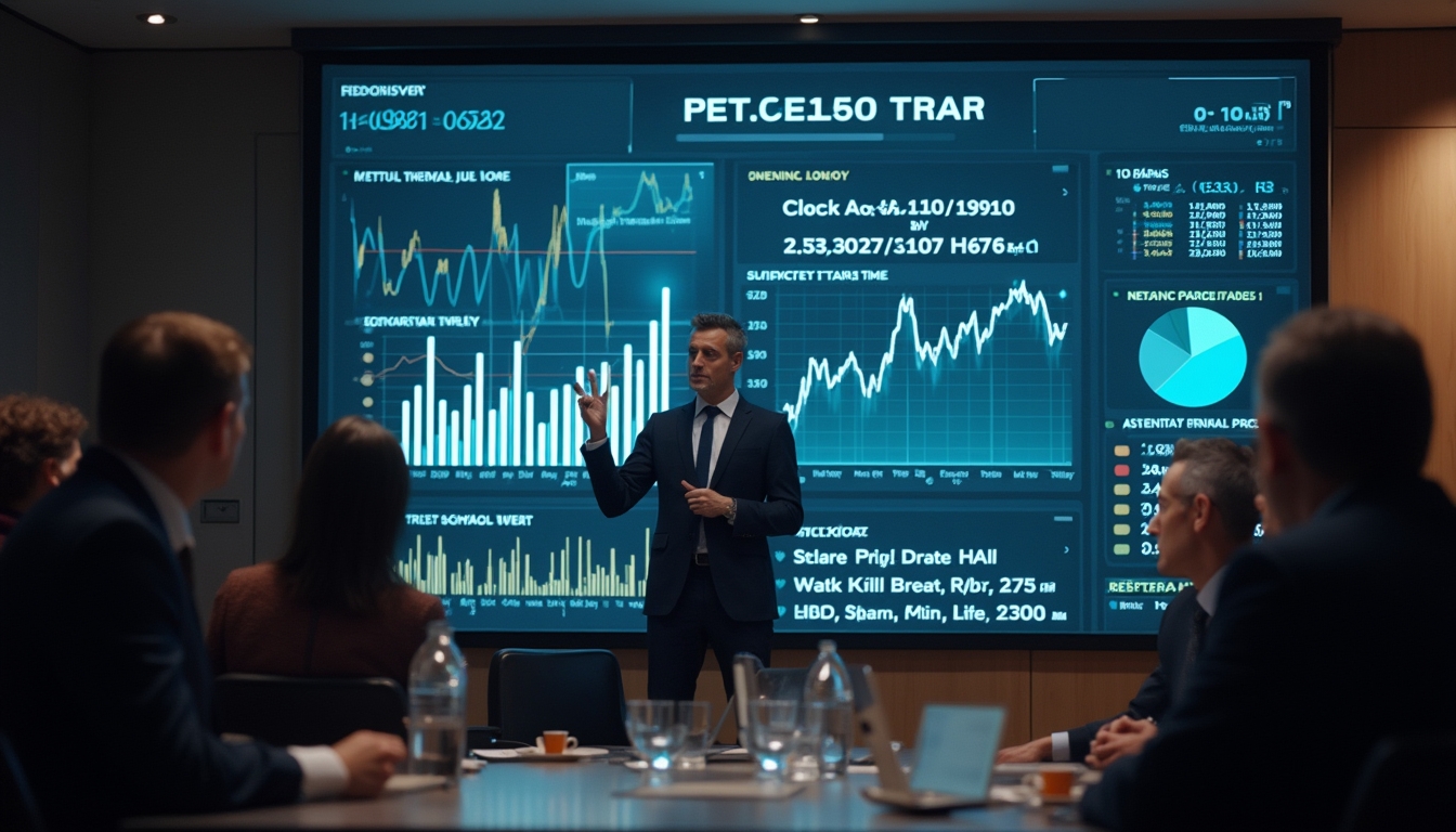 Business presentation on precious metals trends.