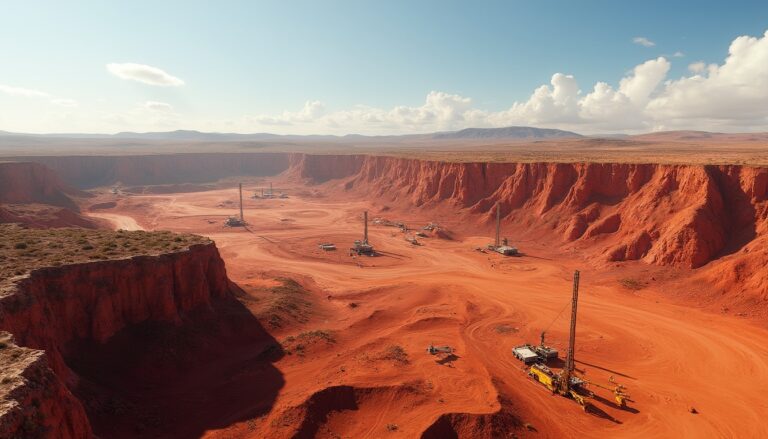 Mining site at Western Yilgarn Julimar West.