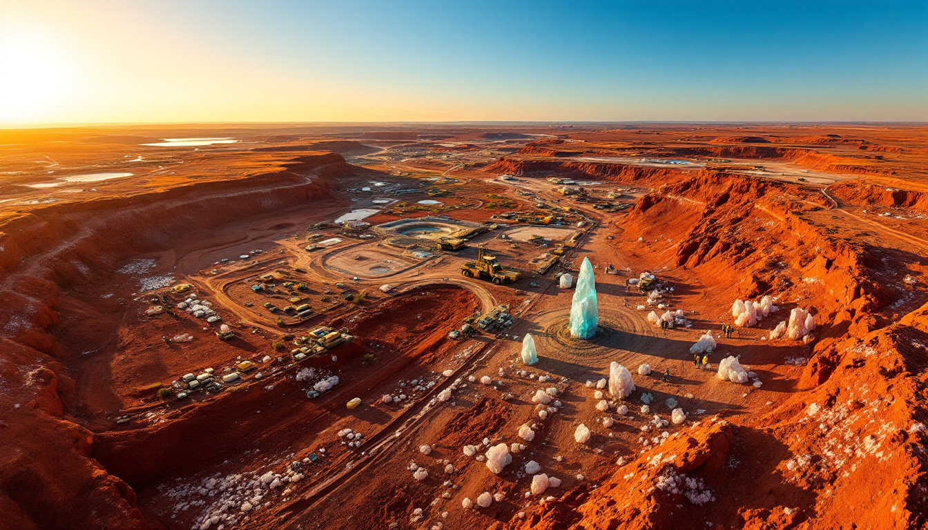 Mount Isa Minerals aerial view, 2025 funding deal.