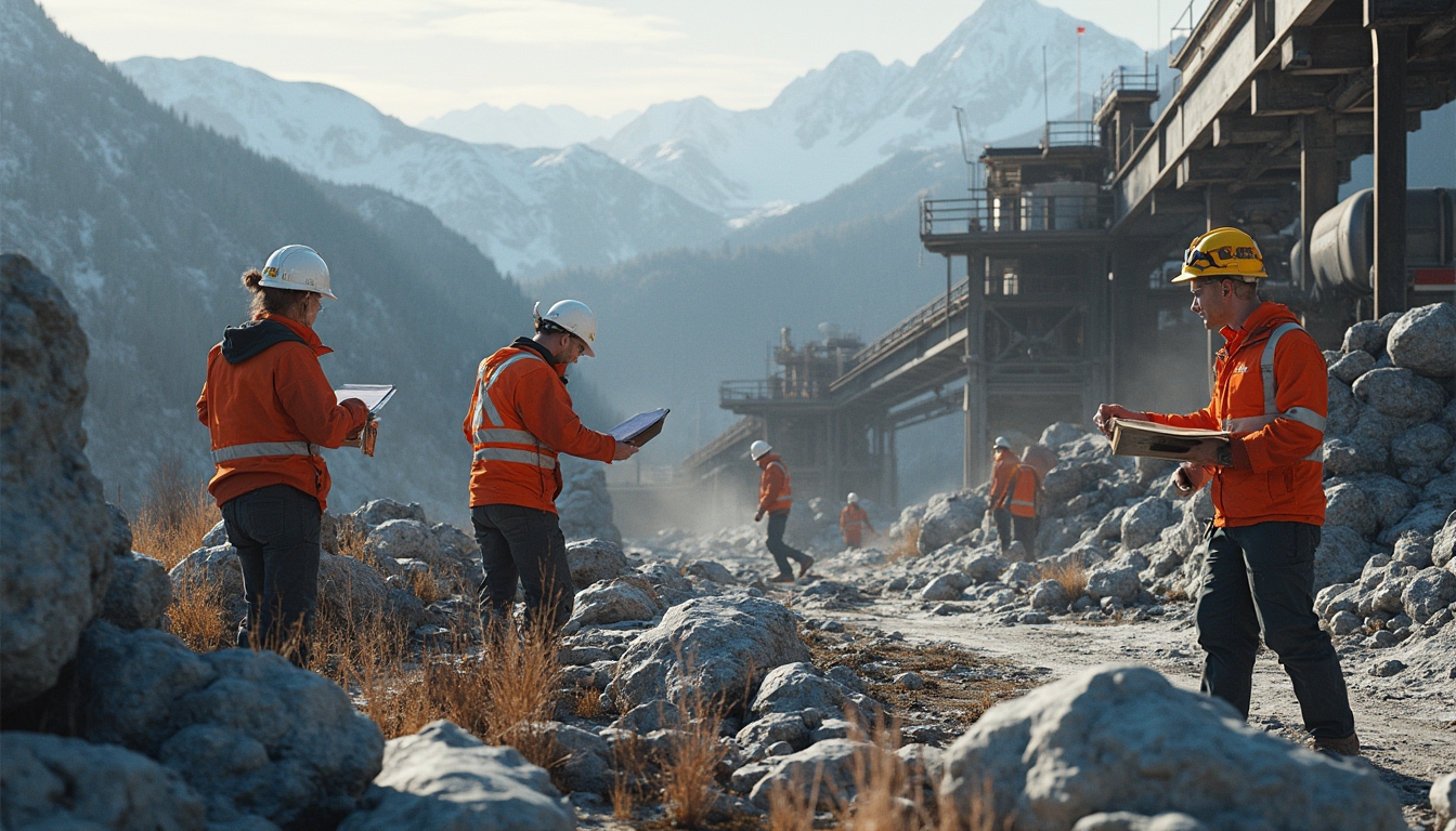 Niobium recovery study in mountainous terrain.