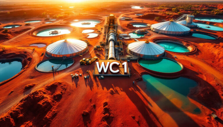 West Cobar Metals Ltd-WC1-WC1 mining facility in vibrant sunset.