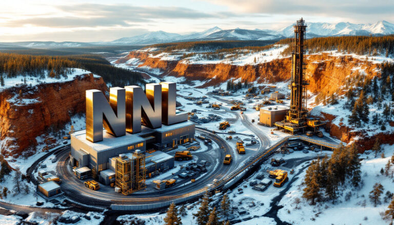Nordic Resources Ltd-NNL-NNL facility in snowy mountain setting.