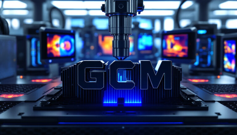 Green Critical Minerals Ltd-GCM-GCM technology in futuristic manufacturing setup.