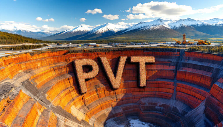 Pivotal Metals Ltd-PVT-PVT mining site in mountainous landscape.
