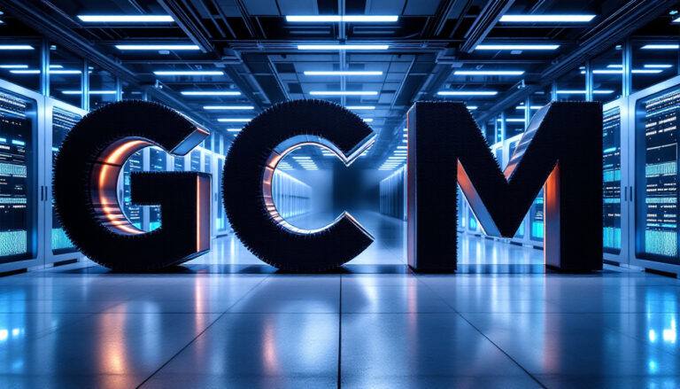 Green Critical Minerals Ltd-GCM-GCM letters in futuristic server room.