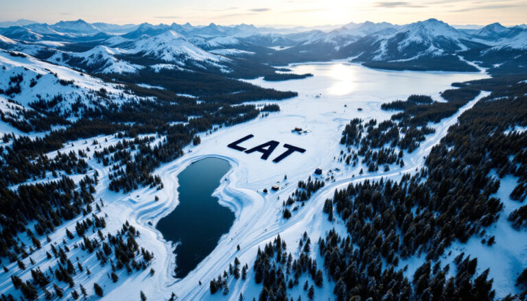 Latitude 66 Ltd-LAT-LAT in snowy mountain landscape.