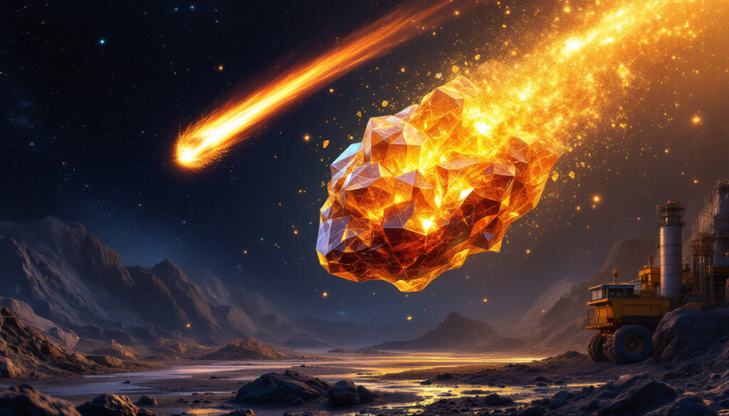 CSIRO and Cornell University scholar studies meteorite.