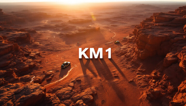 Kali Metals Ltd-KM1-KM1 desert landscape with rocky formations.