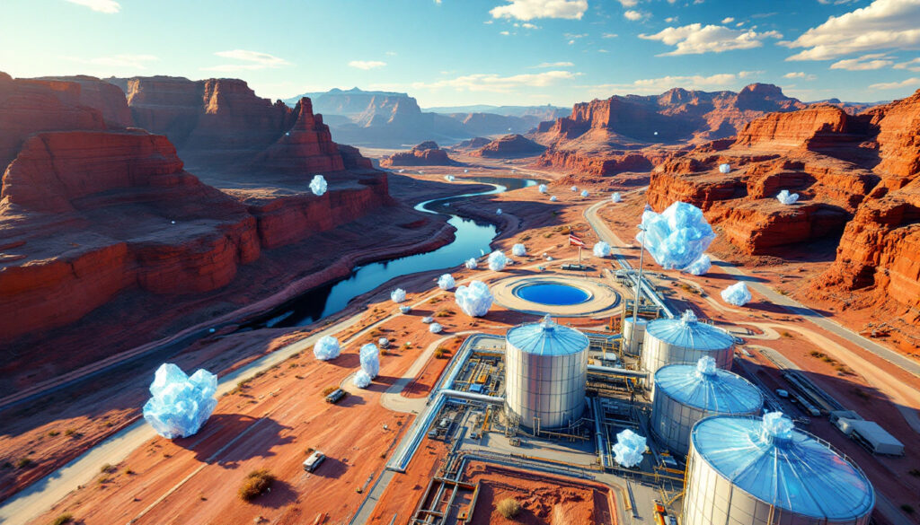 Anson Resources Green River lithium project facility.