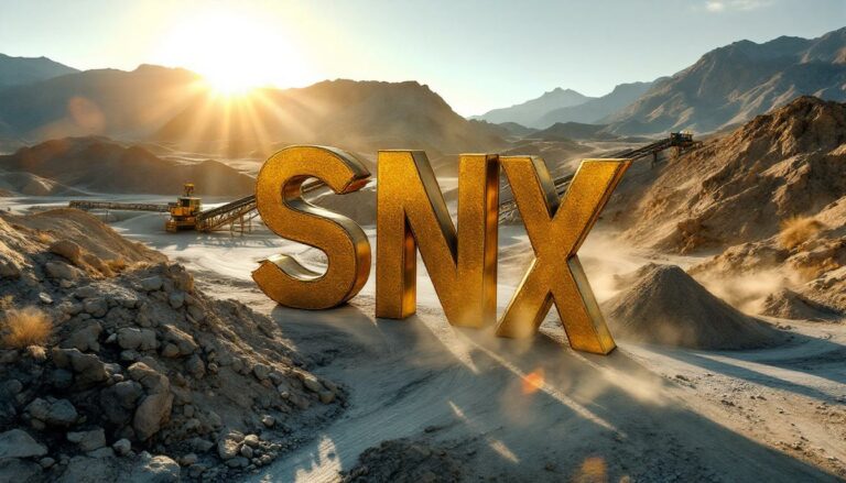 Sierra Nevada Gold Cdi 1:1 US Person Prohibited Excluding QIB-SNX-Golden SNX logo in desert setting.