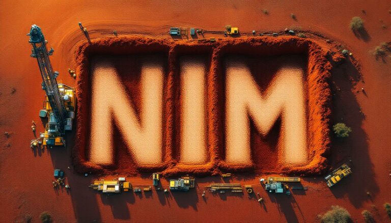 Nimy Resources Ltd-NIM-NIM excavation in red desert landscape.