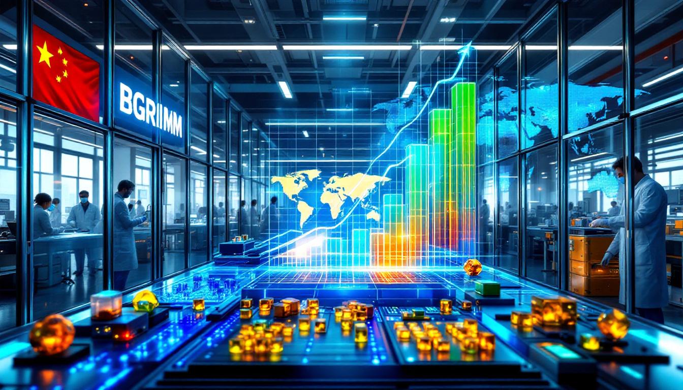 Minmetals and metallurgy investment in lithium technology.