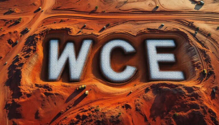 West Coast Silver Ltd-WCE-Aerial view of WCE in landscape.