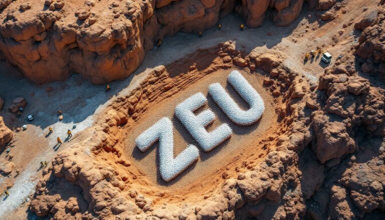 ZEUS Resources Ltd-ZEU-ZEU project highlighted in rocky landscape.