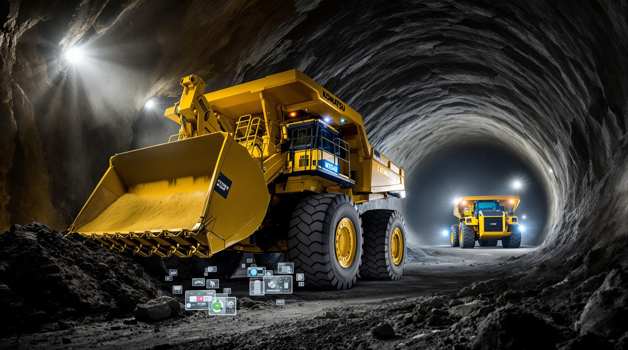 Komatsu Underground Mining Equipment Power Performance Komatsu Underground Mining Equipment Power Performance