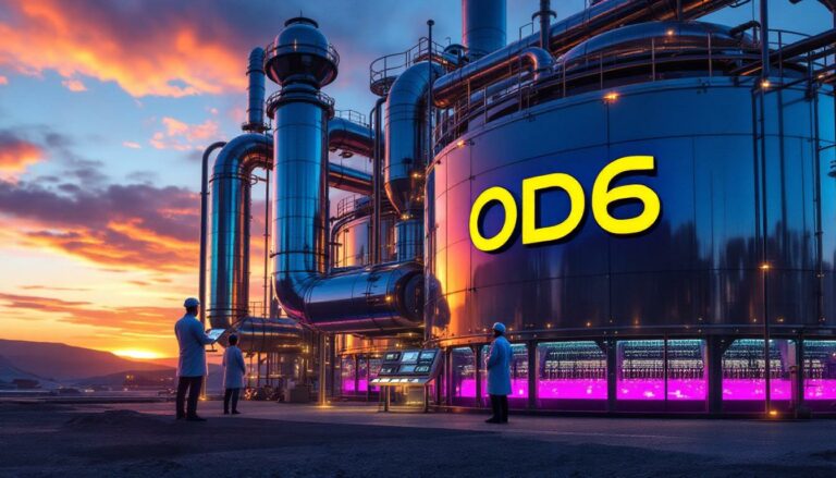 OD6 Metals Ltd-OD6-OD6 industrial plant at sunset.