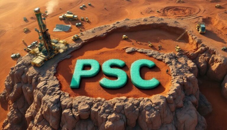 Prospect Resources Ltd-PSC-PSC letters on red desert landscape.