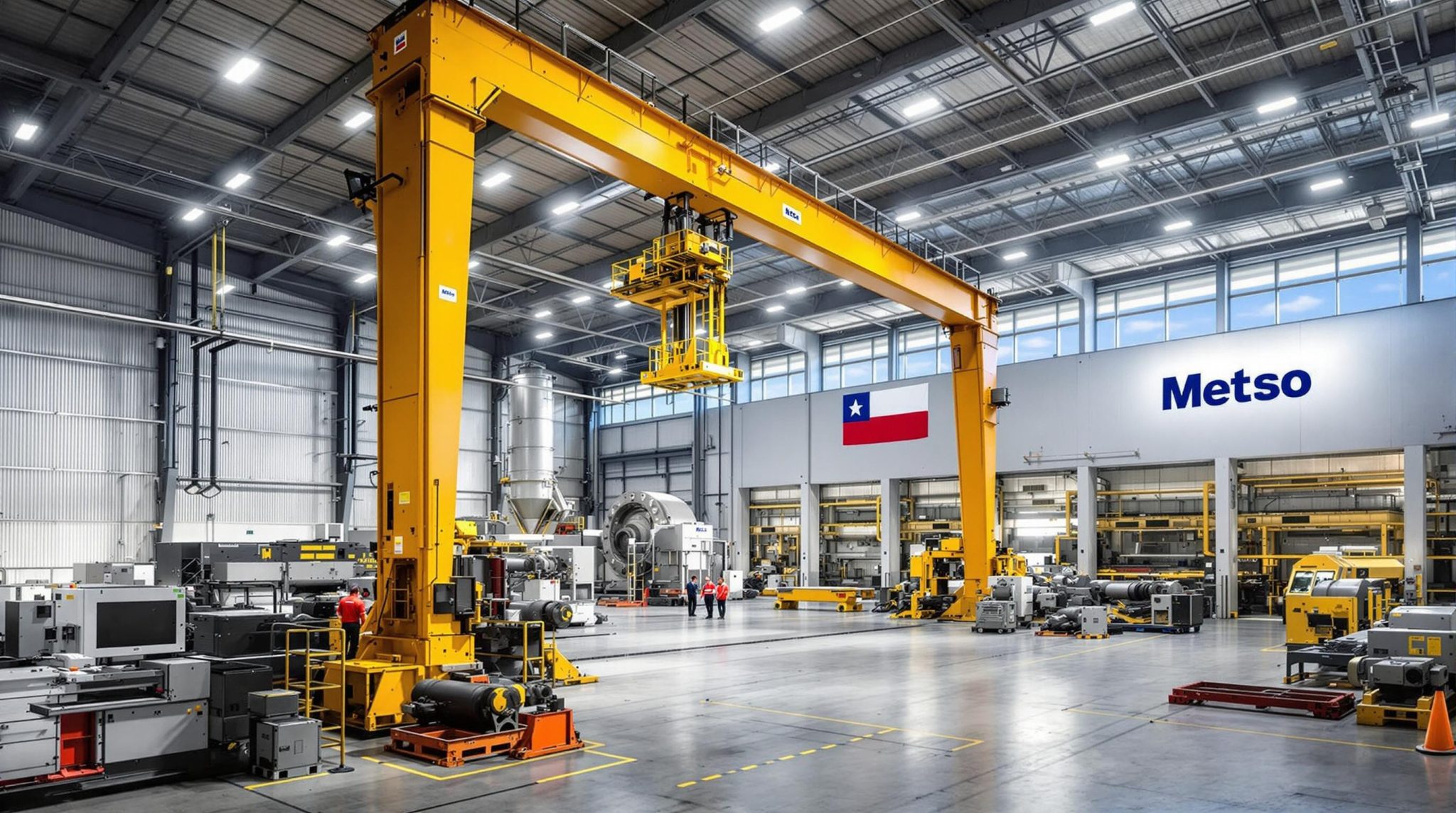 Metso Expands Antofagasta Service Centre for Mining Equipment
