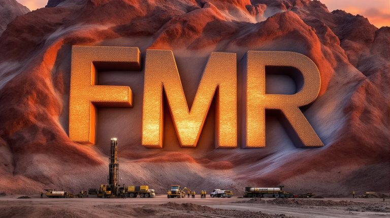 FMR Resources Ltd-FMR-FMR letters carved into rocky landscape.