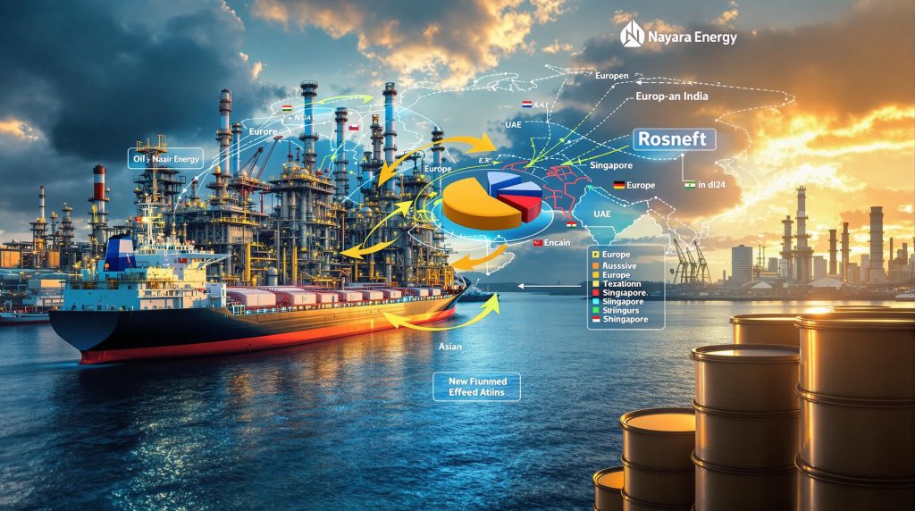 India's Nayara refinery adapts to sanctions.