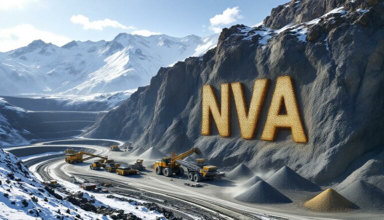 Nova Minerals Ltd-NVA-NVA mining site with snowy mountains.