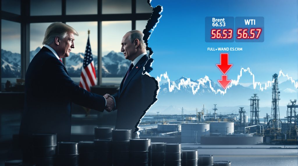 Trump, Putin meeting impacts oil prices.