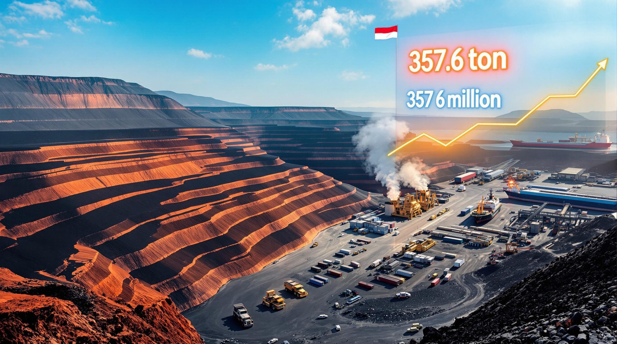 Indonesia Coal Production Leading Global Export & Supply