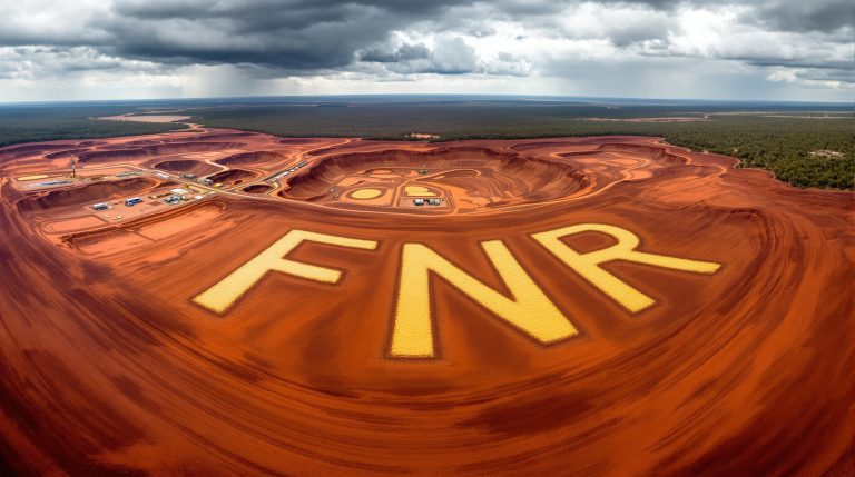 Far Northern Resources Ltd-FNR-FNR mining site with large letters.
