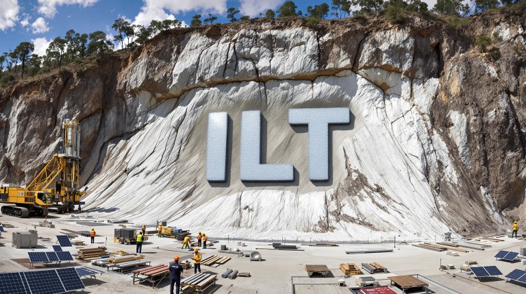 Iltani Resources Ltd-ILT-ILT construction site with workers and machinery.