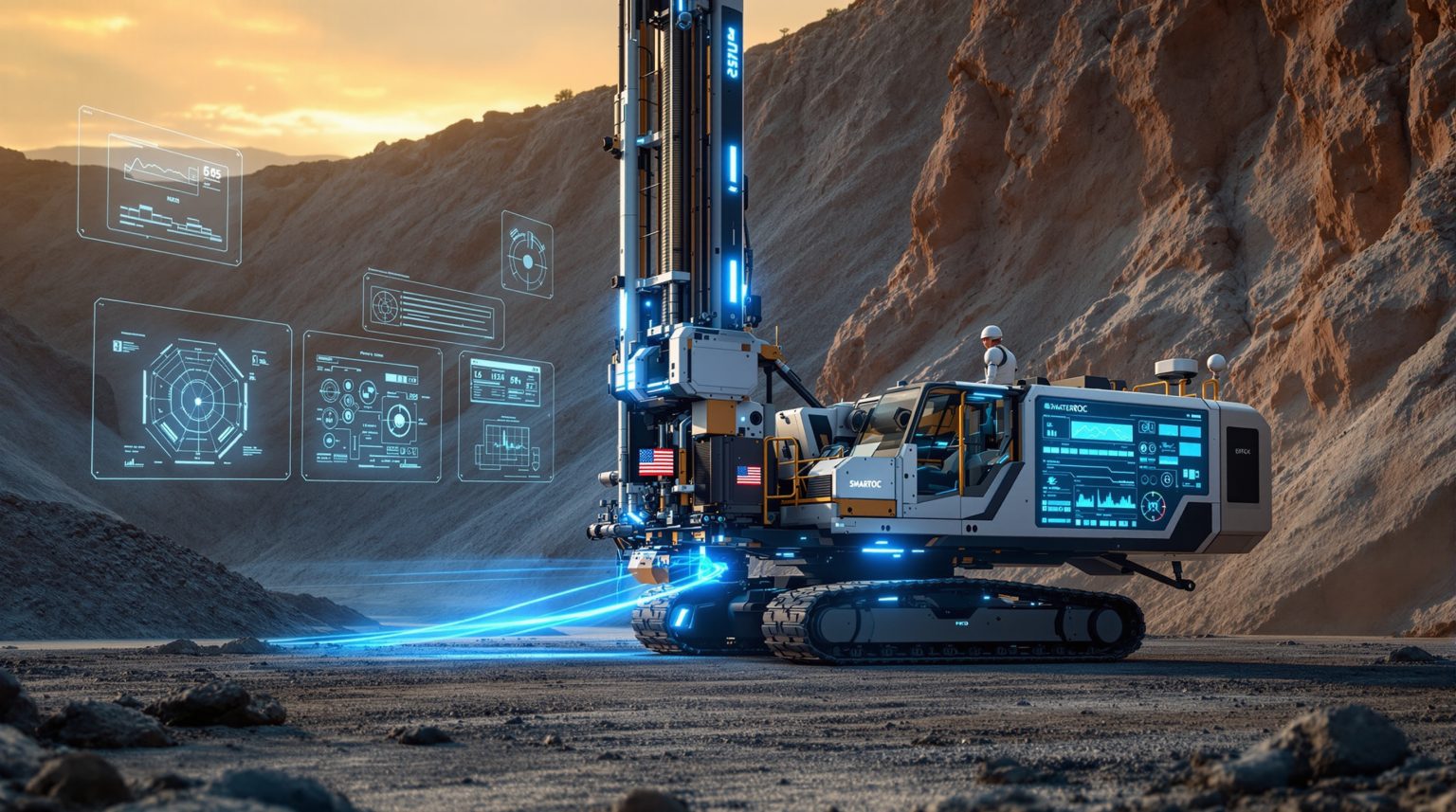 First Fully Autonomous SmartROC D65 Drill Rig Debuts in US