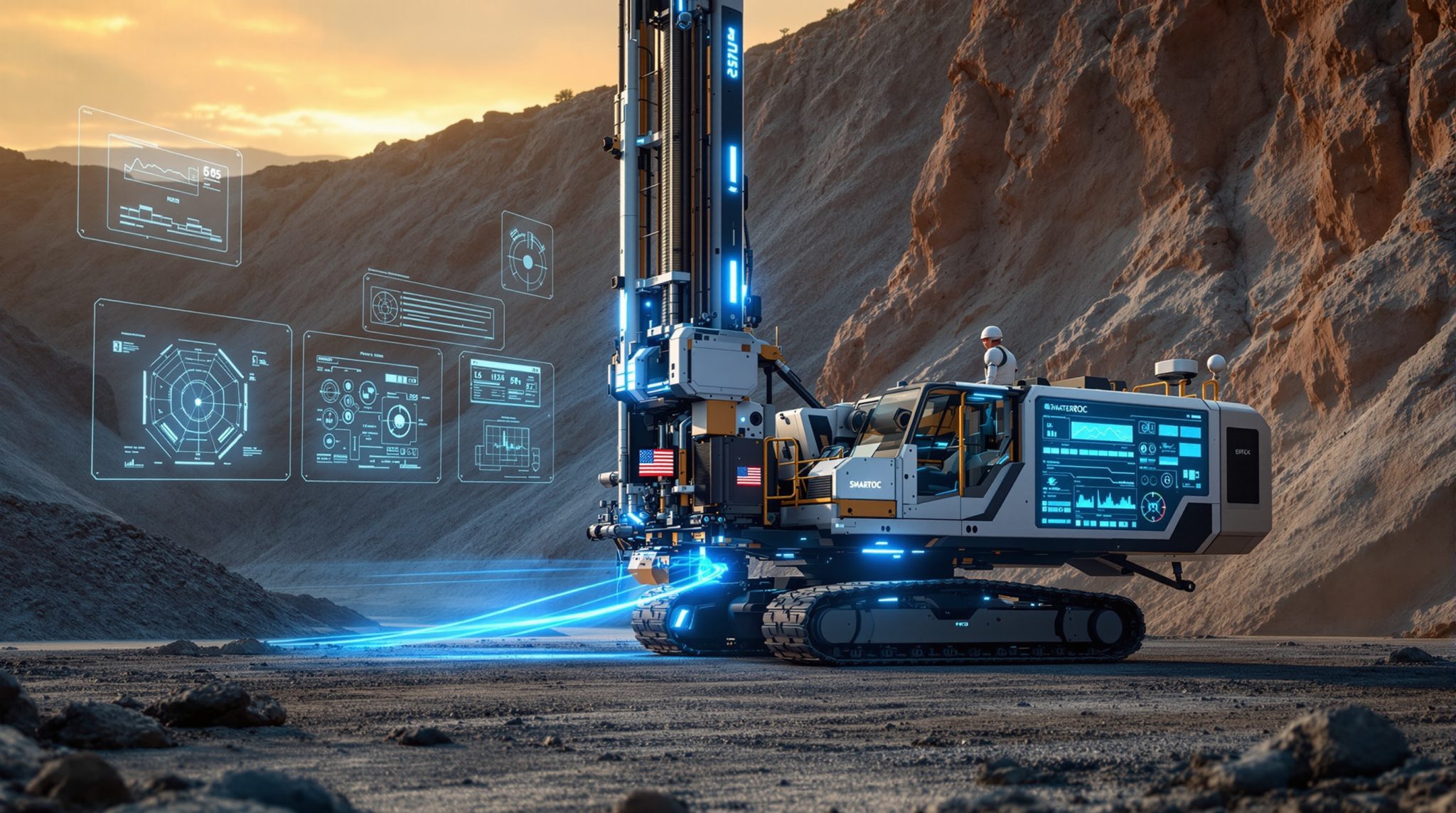 First Fully Autonomous SmartROC D65 Drill Rig Debuts in US