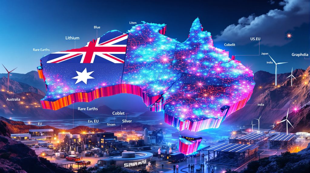 Australia's critical minerals as a bargaining chip.