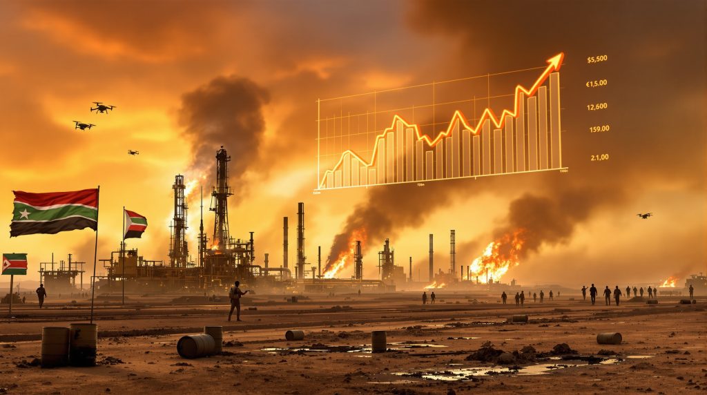 Sudan's oil corridor amidst escalating militia attacks.