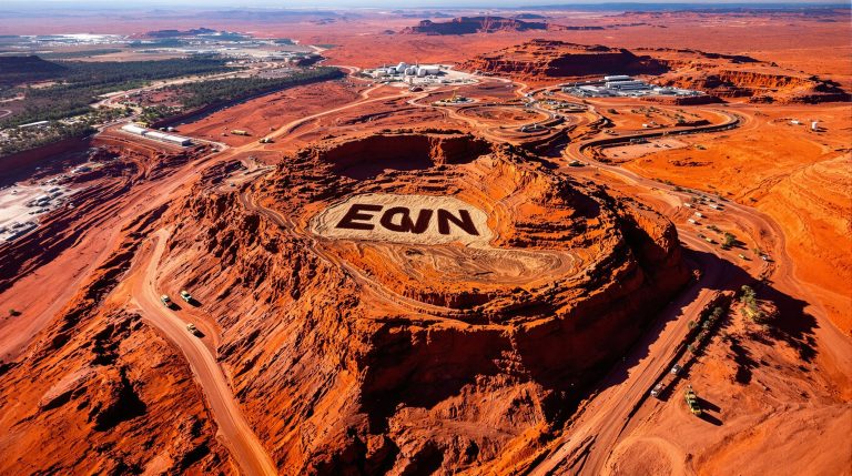 Equinox Resources Ltd-EQN-Aerial view of EDN canyon site.