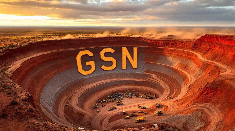Great Southern Mining Ltd-GSN-GSN mining pit at sunset.