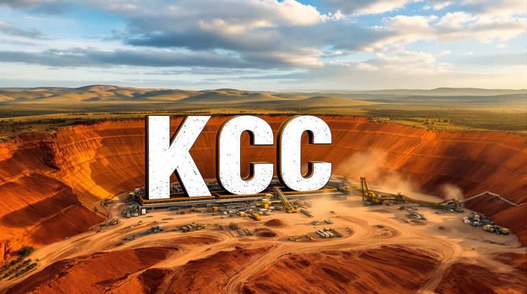 Kincora Copper Chess Depositary Interests 1:1-KCC-KCC open-pit mine under cloudy sky.
