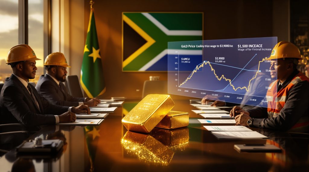Executives negotiating at Sibanye-Stillwater's gold division.