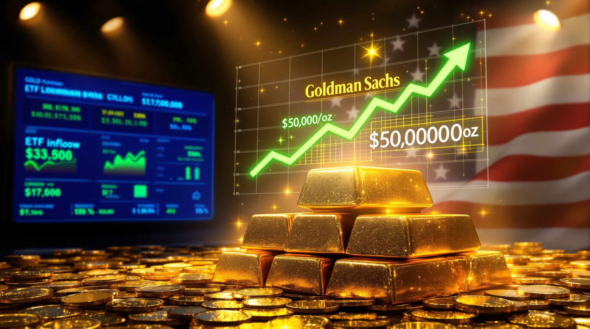 Goldman Sachs: Private Investment Driving Gold's Bullish Outlook
