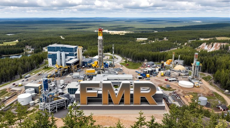 FMR Resources Ltd-FMR-FMR industrial complex in forest landscape.