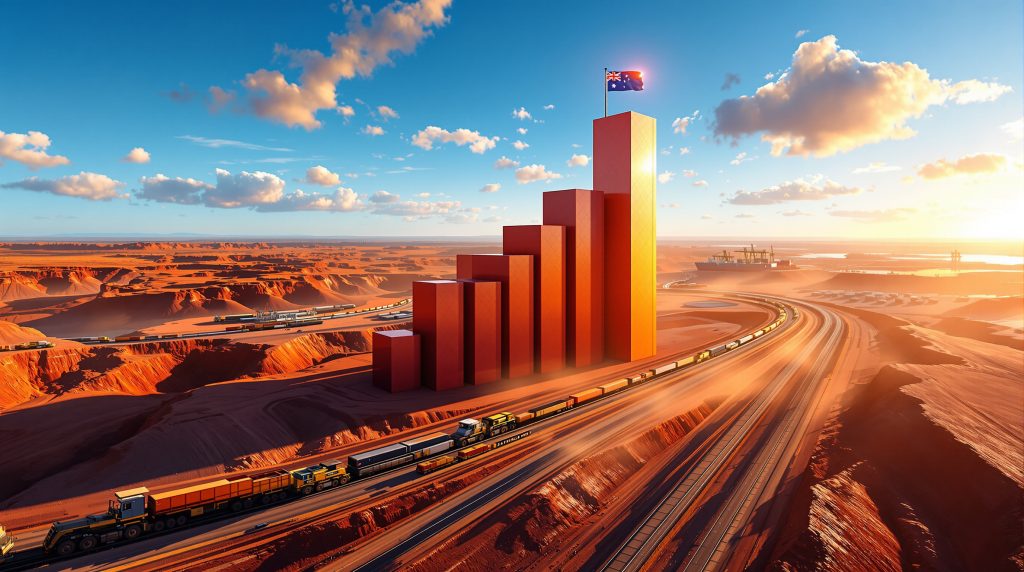 Rio Tinto's increasing iron ore success.