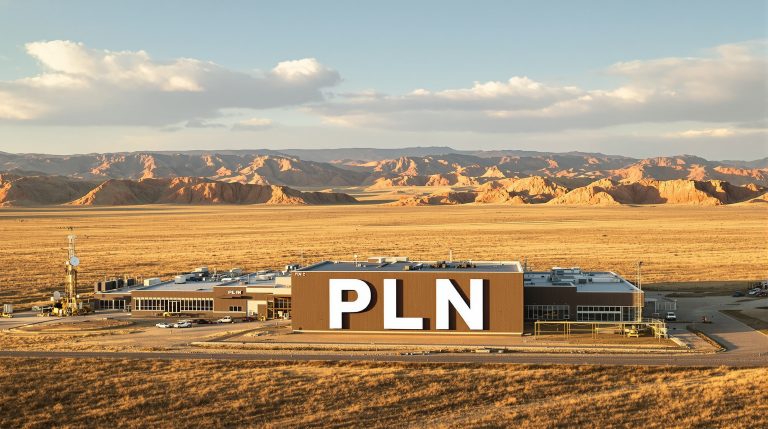 Pioneer Lithium Ltd-PLN-PLN facility in desert landscape.