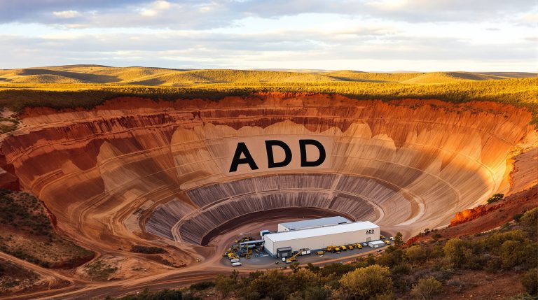 Adavale Resources Ltd-ADD-ADD mining site with sunset view.