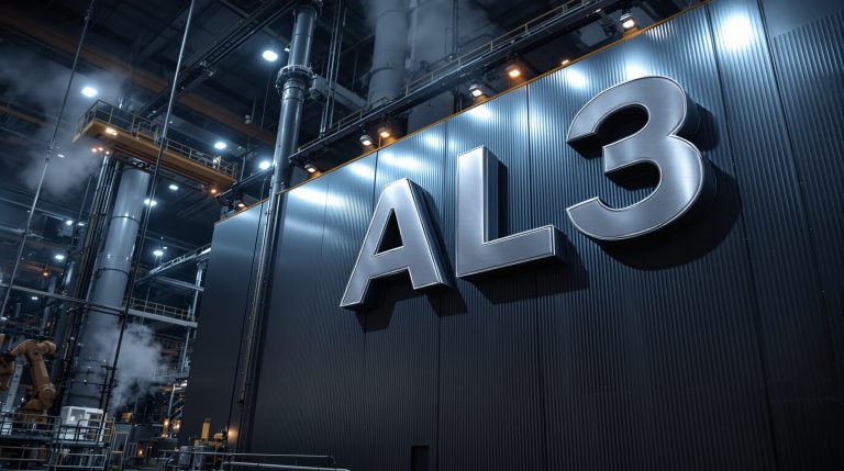 AML3D Ltd-AL3-AL3 industrial facility with towering structures.