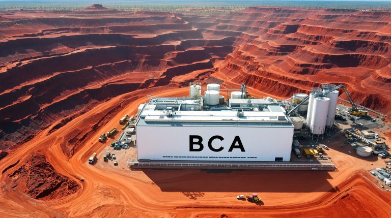 Black Canyon Ltd-BCA-BCA facility in red desert landscape.