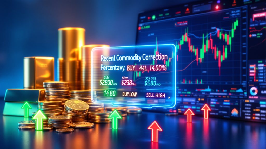Commodity trading strategy: buy low, sell high.