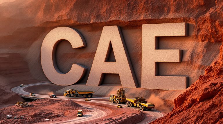 Cannindah Resources Ltd-CAE-CAE letters carved in red rock landscape.