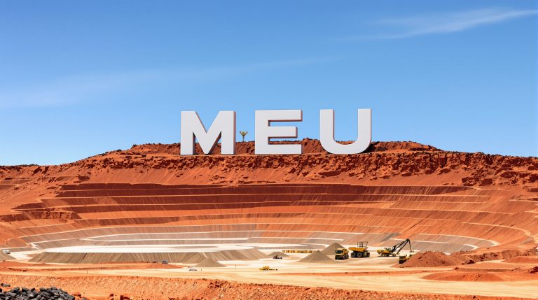 Marmota Ltd-MEU-MEU letters on red desert landscape.