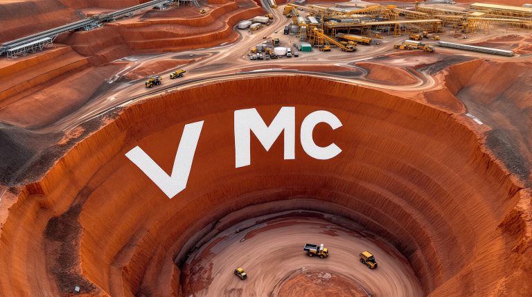 Venus Metals Corporation Ltd-VMC-Open-pit mine with trucks and machinery.